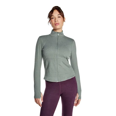Aspen Lightweight Zip Up Long-sleeve Sweater