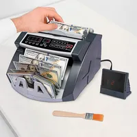 Custom Batching, Adjustable Tray, Lcd Display Automatic Money Counter