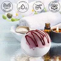 Coffee Handmade Bubble Bath Bomb, 7oz Extra Large Body Care Ball