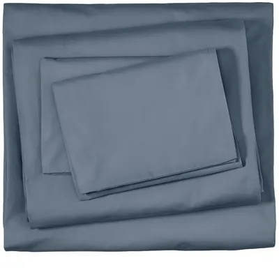 100% Organic Cotton Sheet Set - Casual & Relaxed Twill Weave Comfortable Breathable