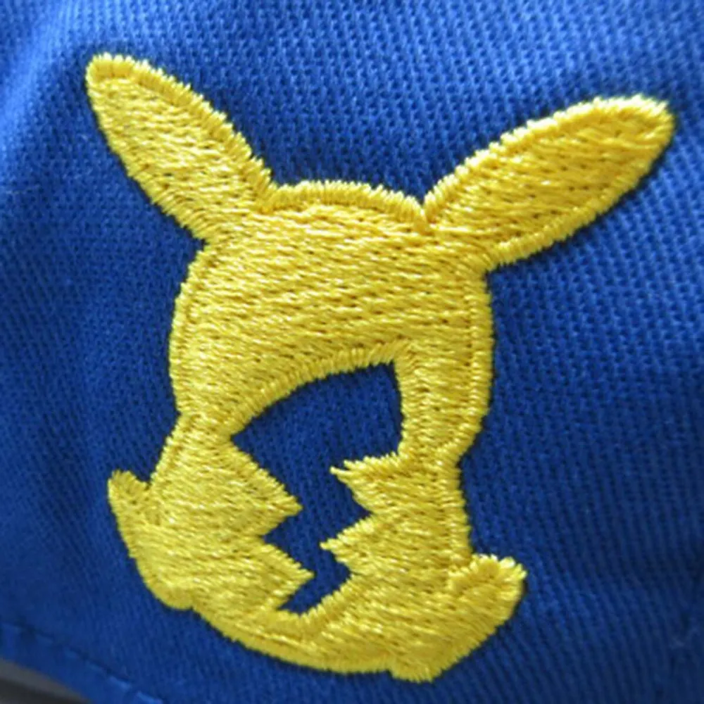 Pokemon Chibi Pikachu Embroidered Adjustable Cap