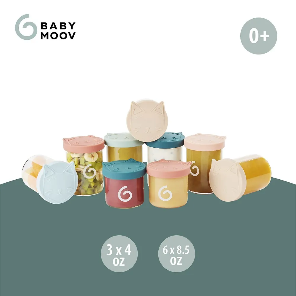 Babymoov Babybowls Glass 8oz (x4)