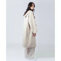 Angelique Hooded Coat - Parchment