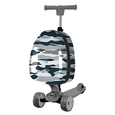 Lil' Cadet 32" Kids Travel Luggage With Scooter