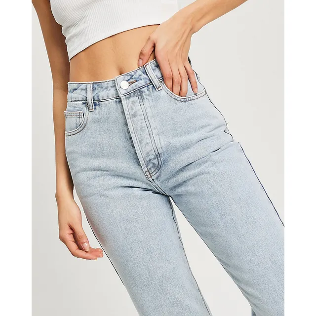 Eve High Rise Crop Slim Straight