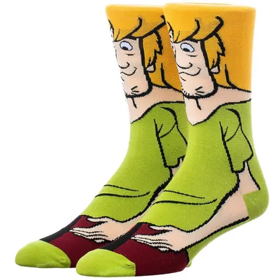 Scooby Doo Shaggy Character Animigos Crew Sock