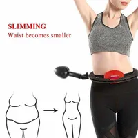 Ezonedeal Smart Hula Circle Lcd Digital Display Counter Fitness Weight Reducing Ring