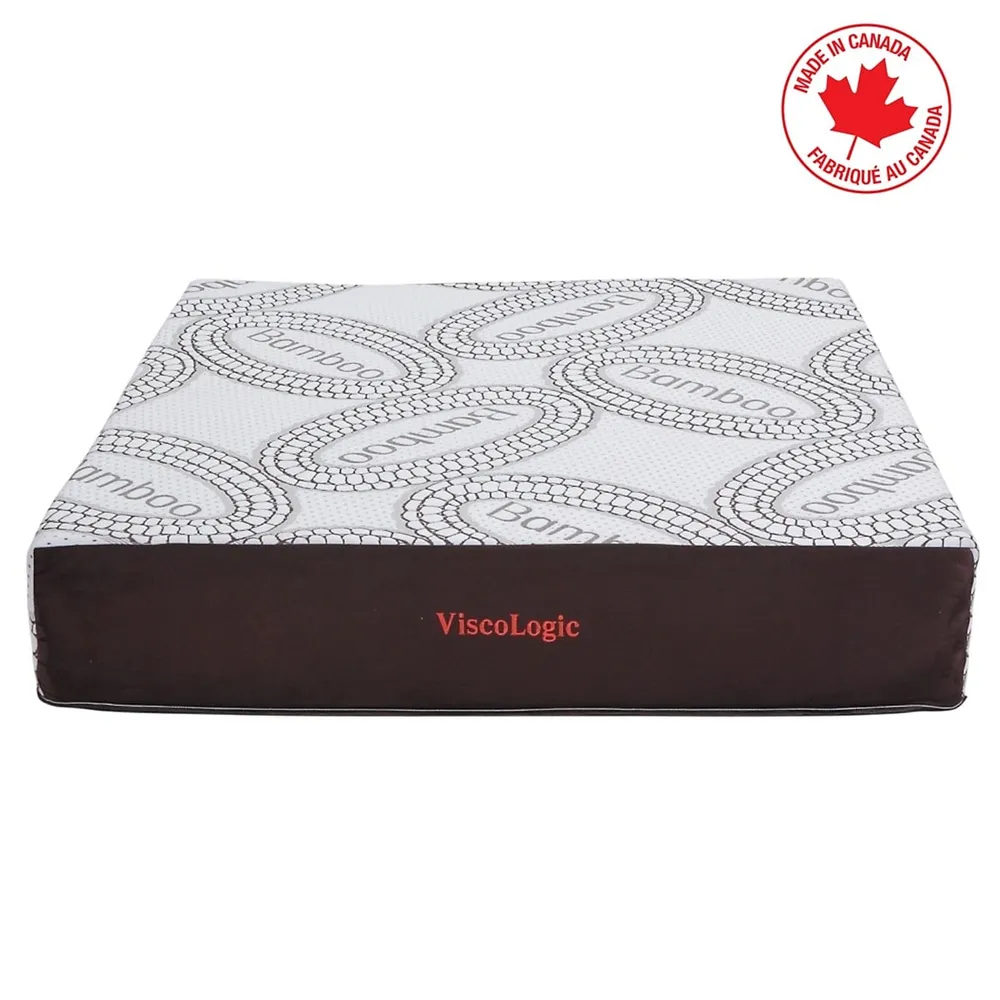 10 Inch Gel Memory Foam Mattress Made Canada Sleep Cool & Pressure Relief, CertiPUR-US® Certified