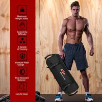 Costway Durable 60lbs Body Press Weighted Sandbags W/ Filler Bags Fitness Exercise