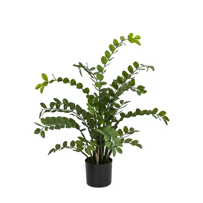 Faux Botanical Kamuning In Green 34 In. Height
