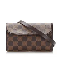 Louis Vuitton Damier Ebene Florentine Pochette Auction