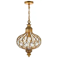 Altair 1 Light Chandelier With Antique Bronze Finish