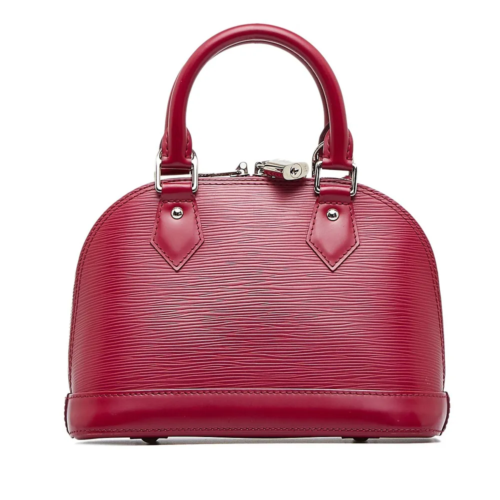 Pre-Owned Louis Vuitton Alma PM Red 