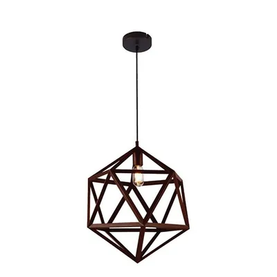 Pendant Light, Width 17.71 '', From Saphira Collection, Black