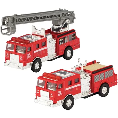 Die-cast Fire Engine - Assorted (one Per Purchase)