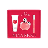 Ensemble cadeau de 3 pièces, eau de toilette Nina, valeur de 170 $