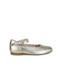 Leather Ballerina Shoes