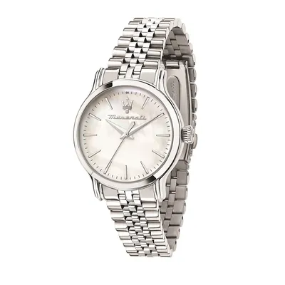 Epoca Lady 34mm Quartz Stainless Steel Watch In Rose Gold/silver