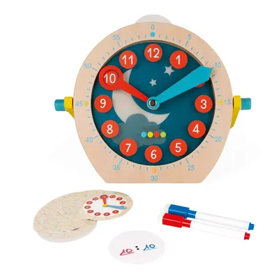 Essentiel Learn To Tell The Time Educational Activity Toy