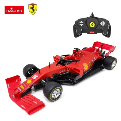 Rastar Licensed Ferrari 1/16 Sf1000 F1 Supercar Assembly Kits To Build With Remote Controller, 65pcs, Stem Kits