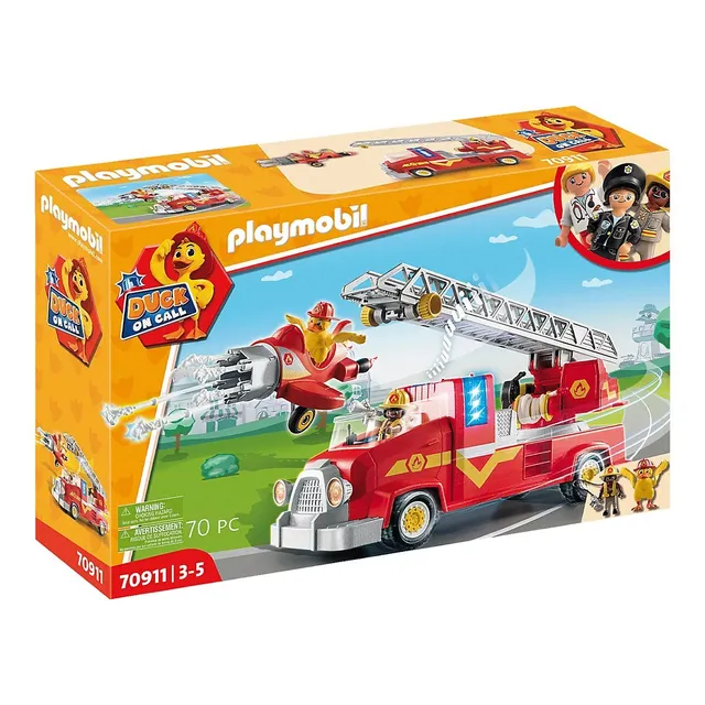 Meccano Junior, Rescue Fire Truck with Lights and Sounds STEAM