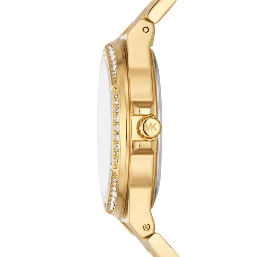 Women's Lennox Three-hand, Gold-tone Stainless Steel Watch