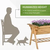 Elevated Planter Box Outdoor