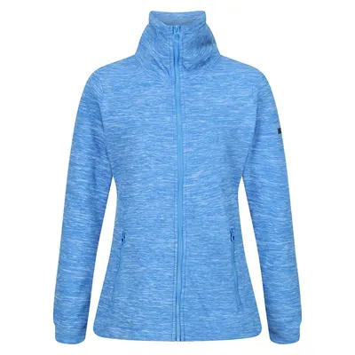 Womens/ladies Everleigh Marl Full Zip Fleece Jacket