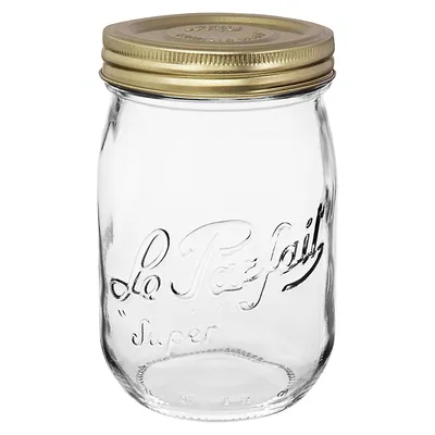 Screw Top 1L Bulk Storage Glass Jar
