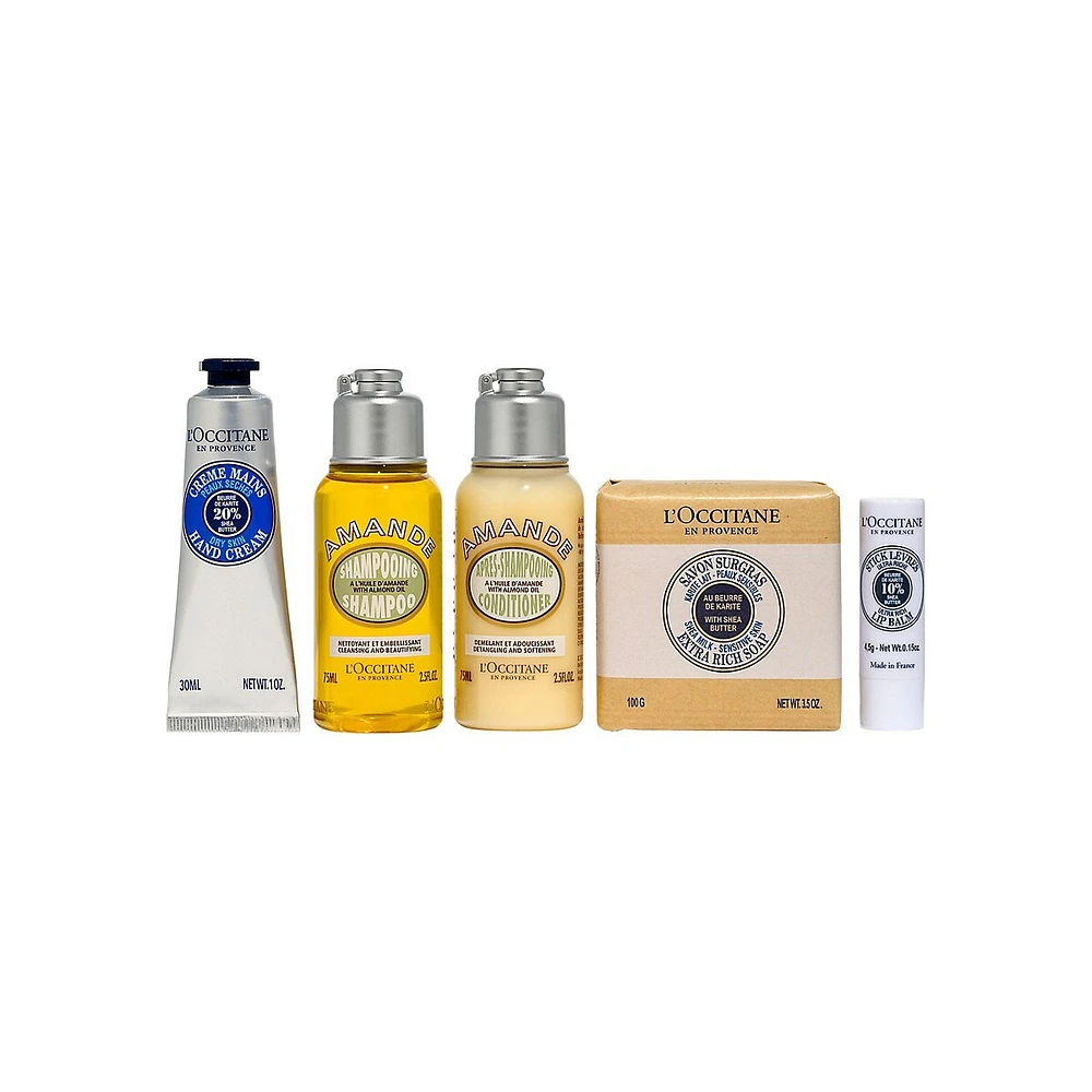Travel-Ready 6-Piece Beauty Set