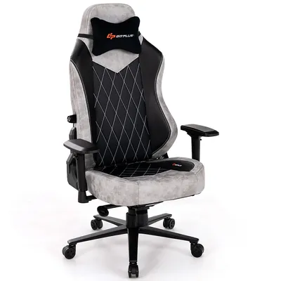 Gaming Chair 360° Swivel Computer Reclining Height Adjustable 4d Armrest