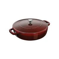 Majolique 11-Inch Cast Iron Braiser