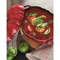 Cast-Iron 3-Quart Tomato Cocotte