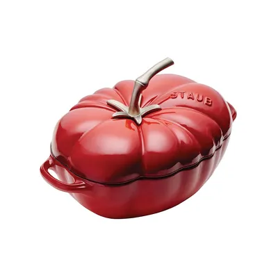 Cast-Iron 3-Quart Tomato Cocotte