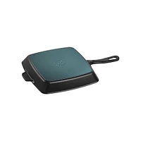 10-Inch Cast Iron Square American Grill Pan