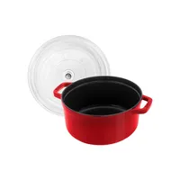 Classic Round Glass Lid Cocotte