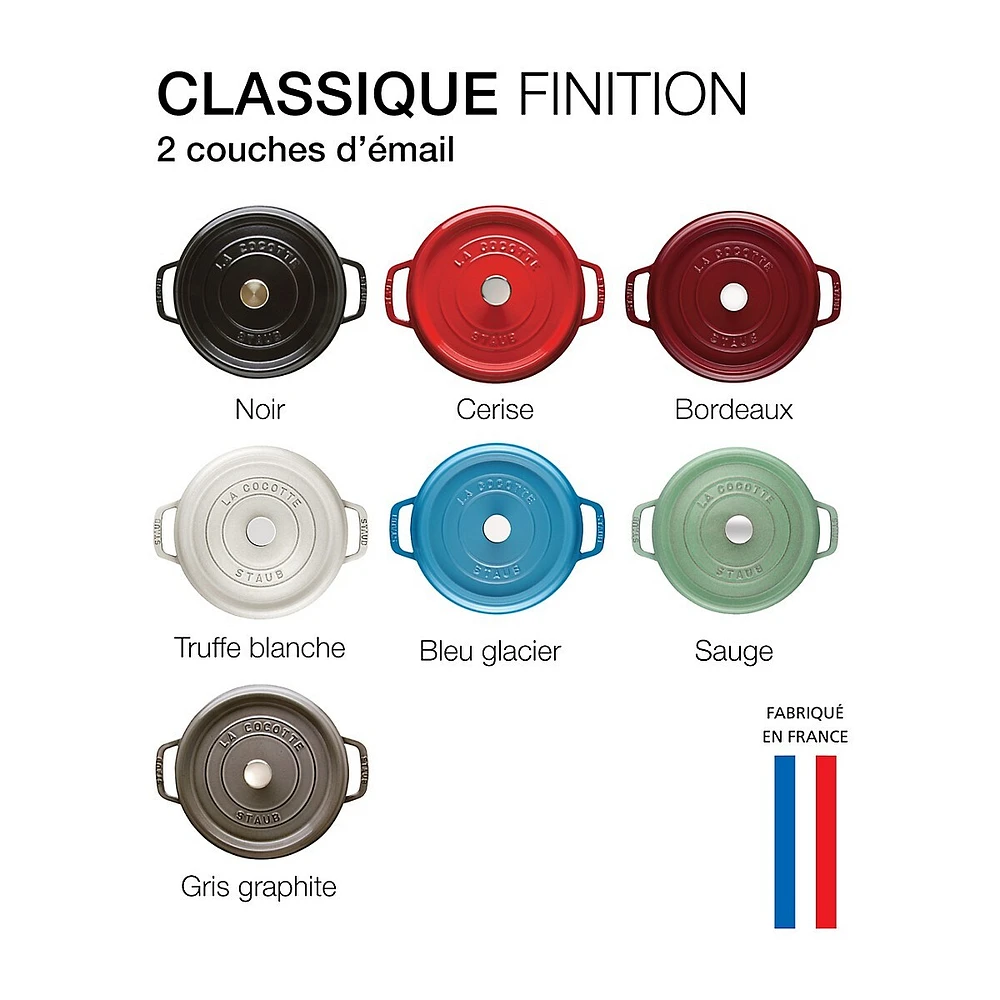 Classic 3.8L Round Cocotte