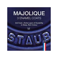 Majolique Cast Iron 3.8L Round Cocotte