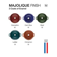 Majolique 5.2 L Round Cocotte