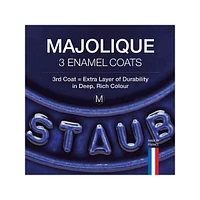Majolique 5.2 L Round Cocotte