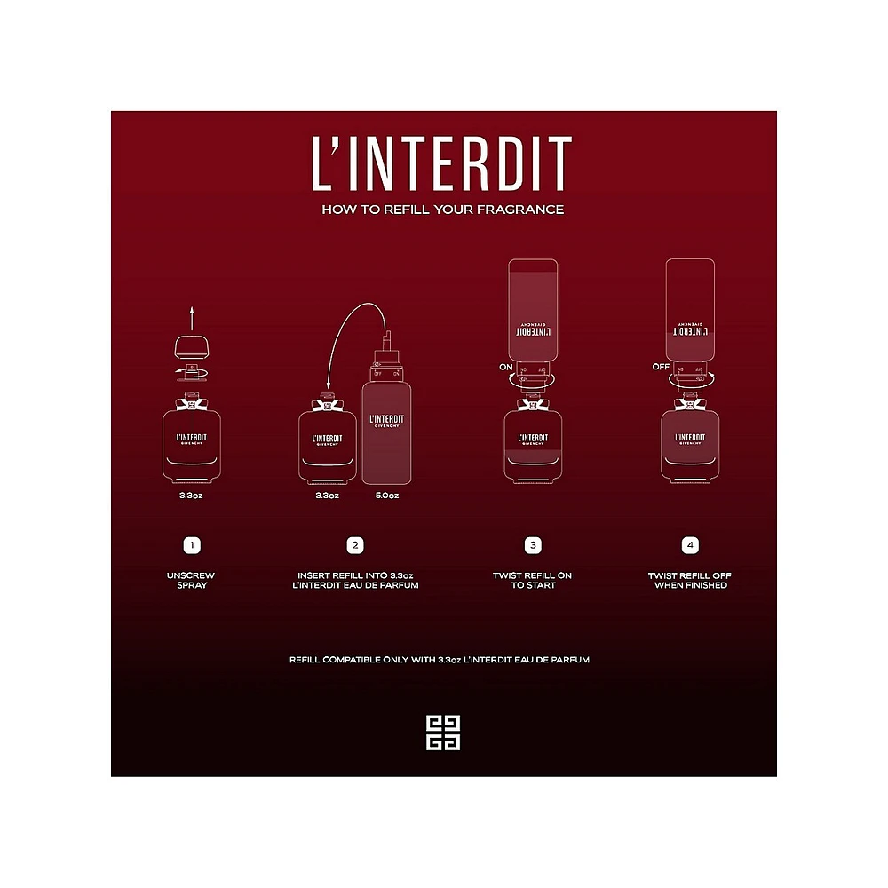 L'interdit Eau de Parfum Refillable