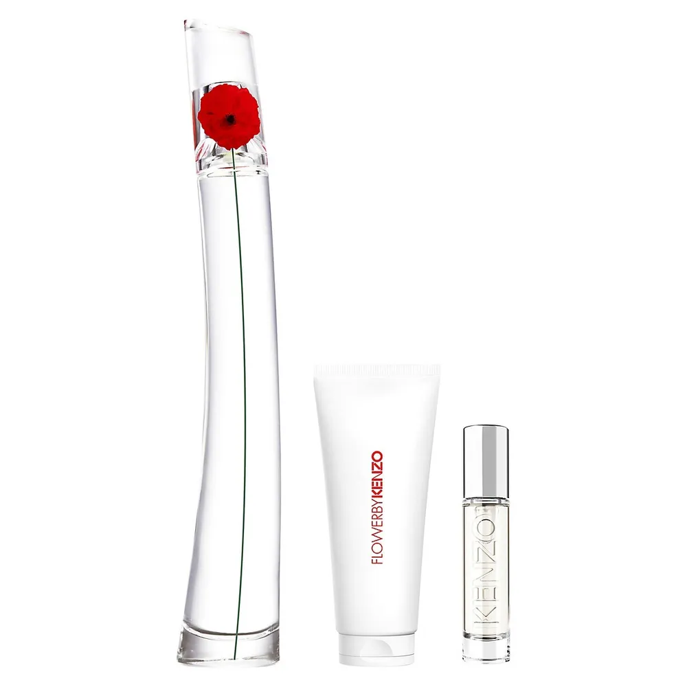 Flower By Kenzo Eau de Parfum Holiday 3-Piece Gift Set