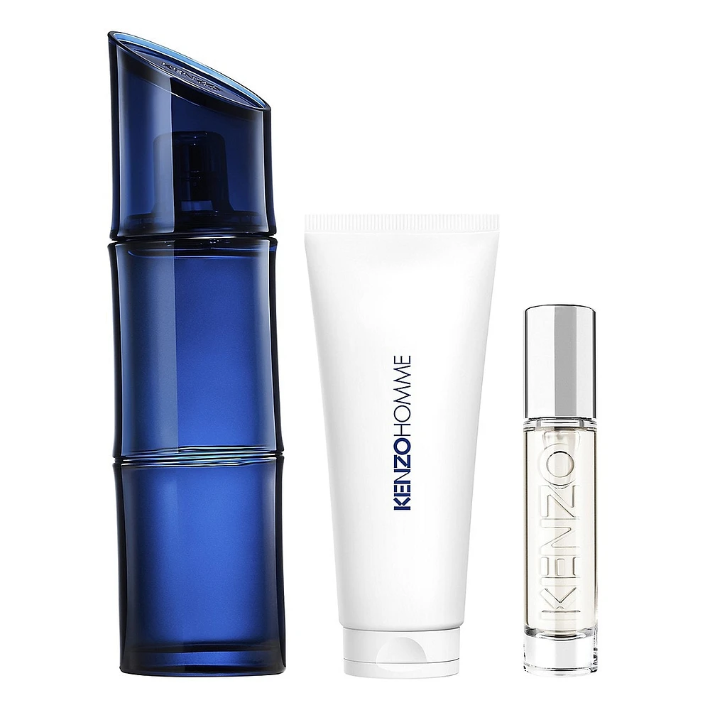 Kenzo Homme Eau de Toilette Intense 3-Piece Holiday Gift Set - $210 Value