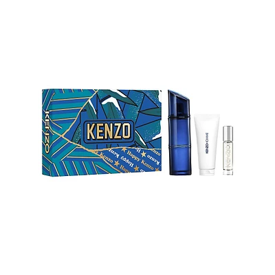 Kenzo Homme Eau de Toilette Intense 3-Piece Holiday Gift Set - $210 Value