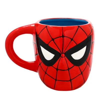 Marvel Spider-man Sculpted Ceramic Mug