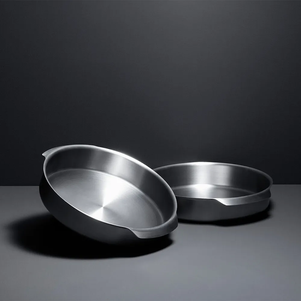10-inch Tri-ply Clad Stainless Steel Cake Pan