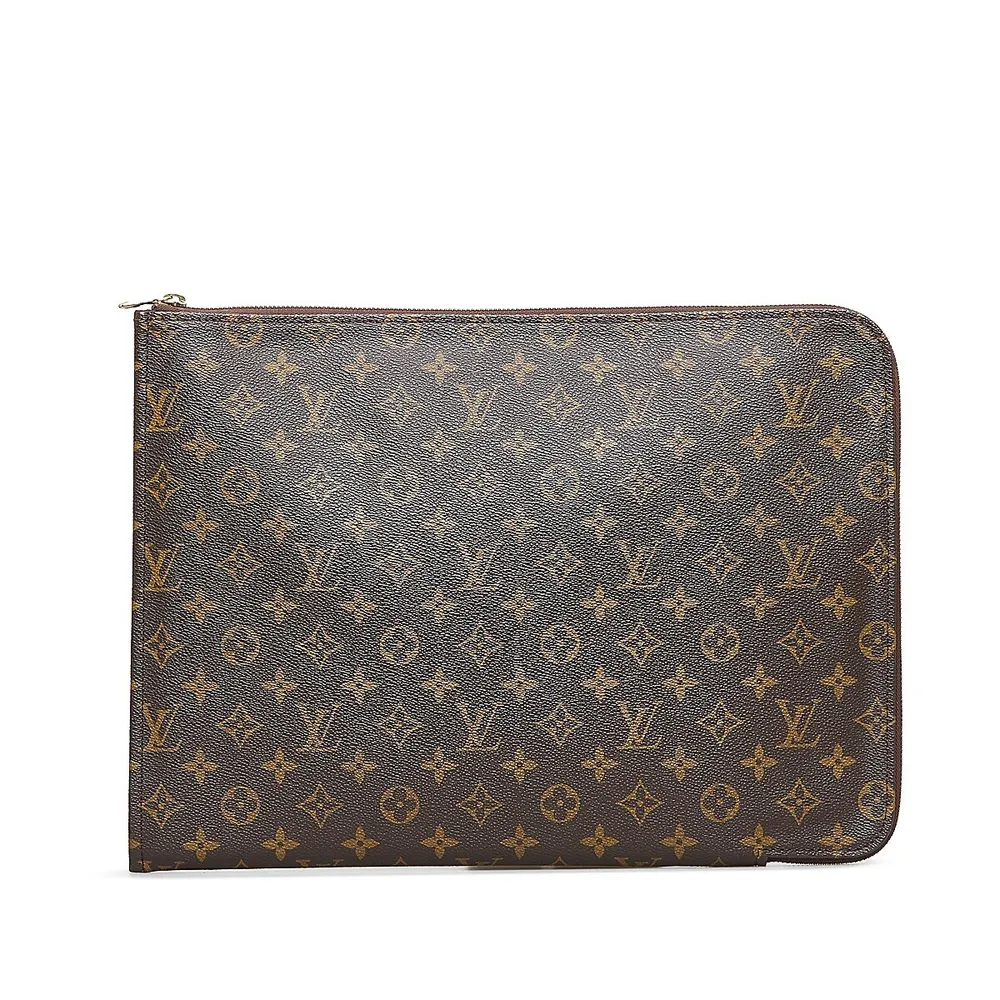 Louis Vuitton Monogram Galaxy Pochette Voyage MM - Grey Portfolios