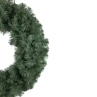 Colorado Blue Spruce Artificial Christmas Wreath, 24-inch, Unlit