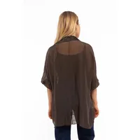 Cielo Shirt - Lightweight Silk Button Up