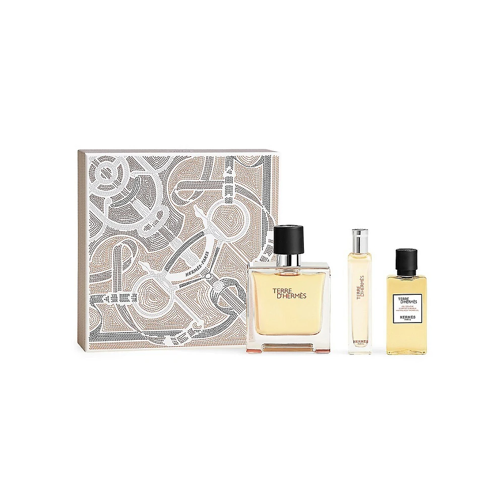 Terre D’Hermès Pure Perfume 3-Piece Gift Set